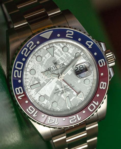 rolex gmt pepsi meteorite